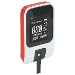 Veri-Q Rood meetsysteem VERI-Q RED meetapparaat, compleet met accessoires, incl. batterijen